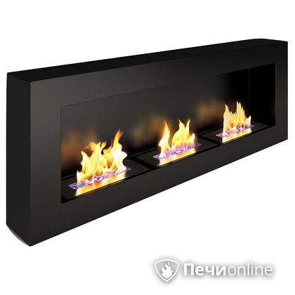 Биокамин ЭкоЛайф Fire Line black burgundy в Нижней Туре